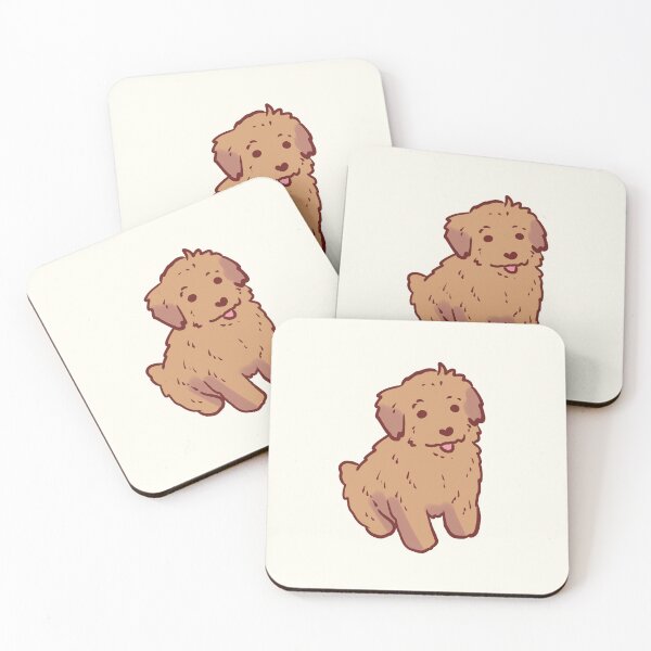 Item preview, Golden doodle puppy designed and sold by Mayarart.