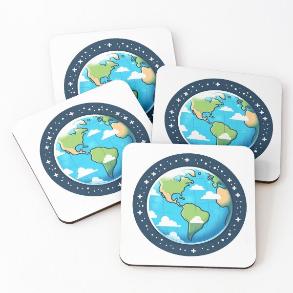 Item preview, Flat Earth Fiesta designed and sold by Astral-Artisan.