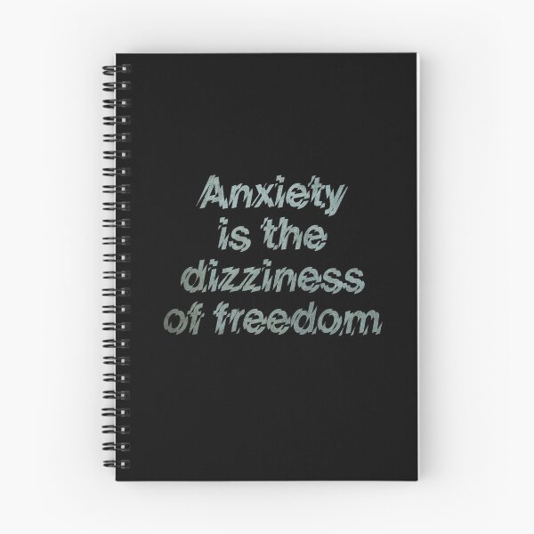 Item preview, Anxiety is the dizziness of freedom v.7 designed and sold by x1brett.