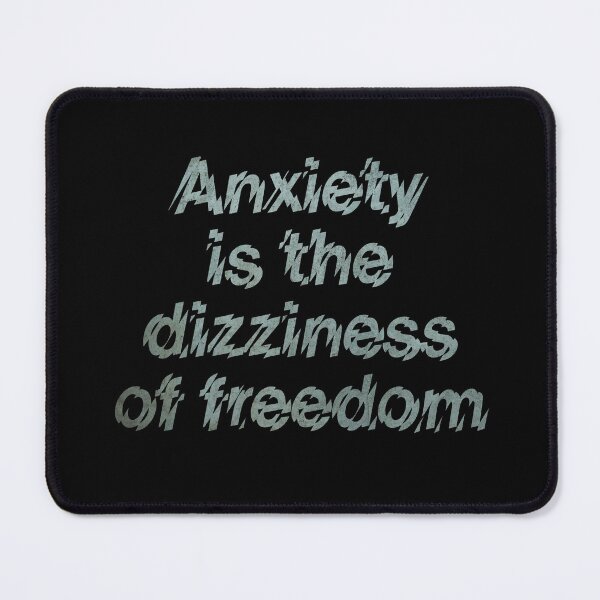 Item preview, Anxiety is the dizziness of freedom v.7 designed and sold by x1brett.