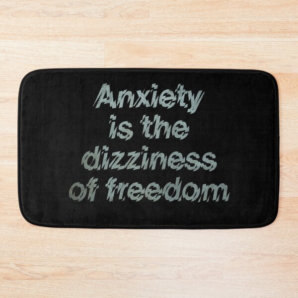 Item preview, Anxiety is the dizziness of freedom v.7 designed and sold by x1brett.