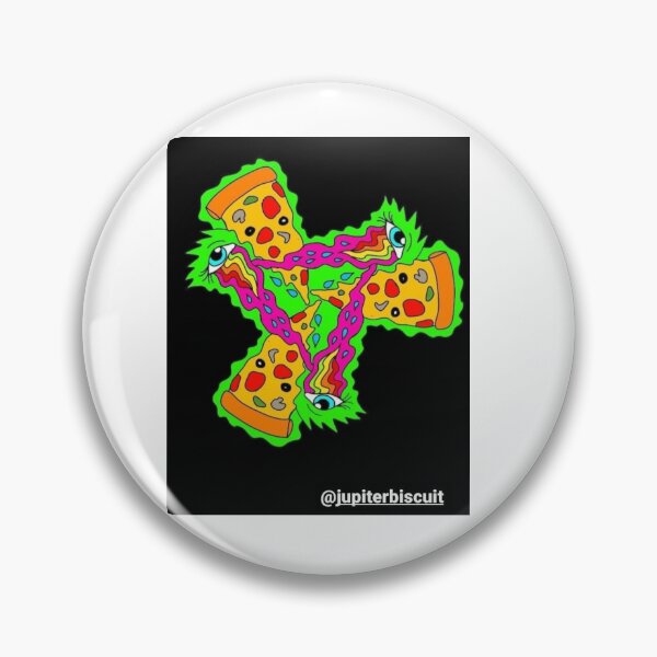 Item preview, Magic pizza eye with rainbow tears designed and sold by Reina Patrick.