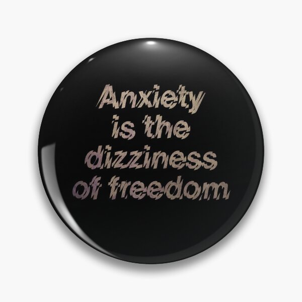 Item preview, Anxiety is the dizziness of freedom v.8 designed and sold by x1brett.