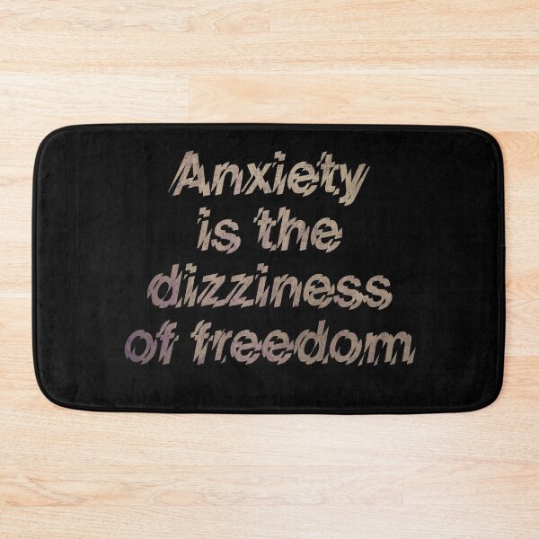 Item preview, Anxiety is the dizziness of freedom v.8 designed and sold by x1brett.