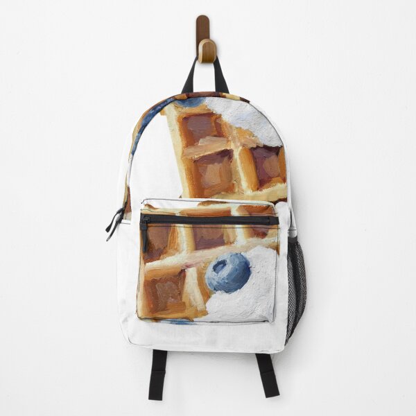 Item preview, Waffle with cream and blueberries designed and sold by TroninaArt.