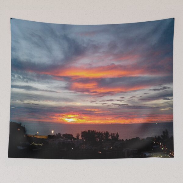 Item preview, Sunset deep orange designed and sold by RimauriEprint.
