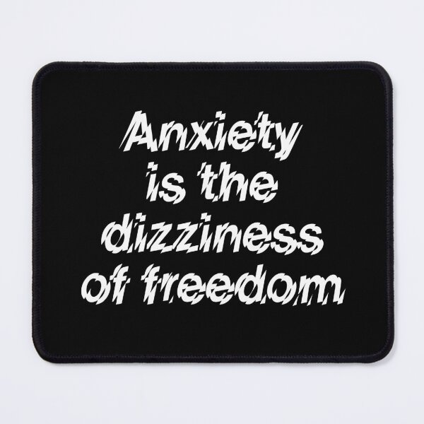Item preview, Anxiety is the dizziness of freedom v.9 designed and sold by x1brett.