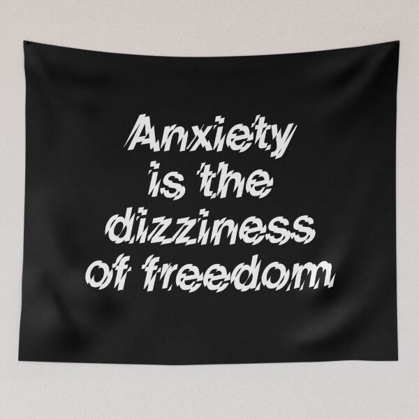 Item preview, Anxiety is the dizziness of freedom v.9 designed and sold by x1brett.