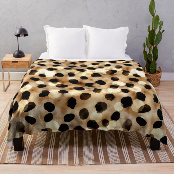 Item preview, Ethereal Golden Bokeh on Cheetah Print - luxury - gold - shiny designed and sold by PICbyFemke.