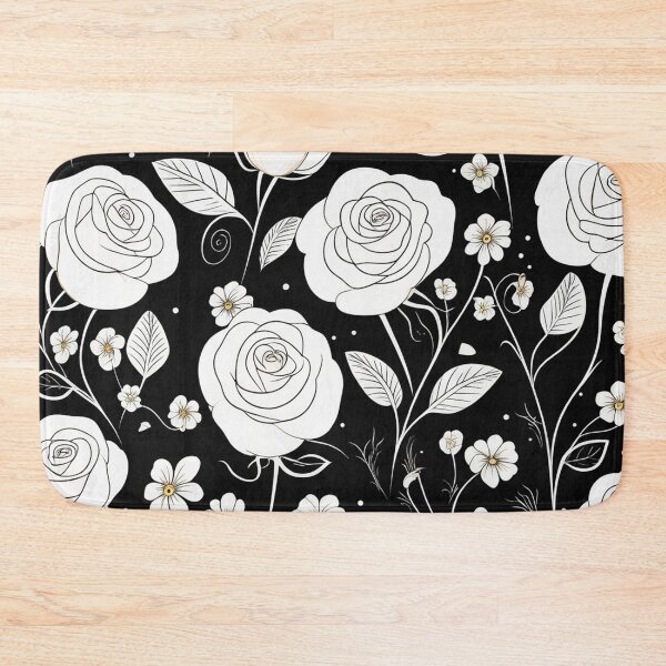 Item preview, White Roses Pattern Classic T-Shirt designed and sold by Uday24.