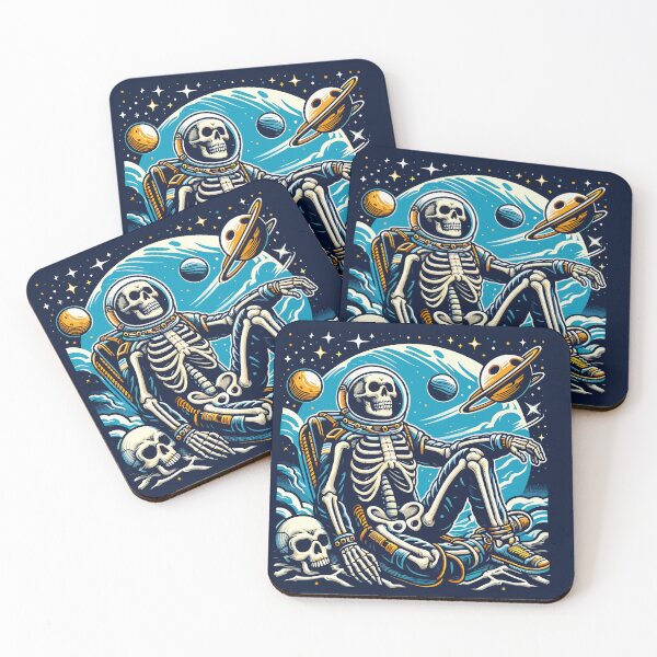 Item preview, Skeleton Astronaut Exploration designed and sold by Astral-Artisan.