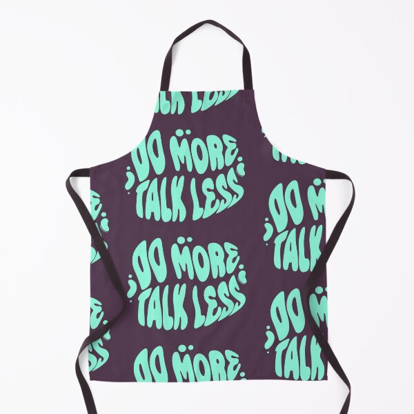 Item preview, Do More Talk Less | 60s Psy Lettering designed and sold by monkeybusiness.pt.