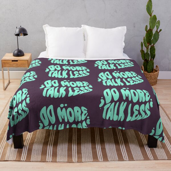 Item preview, Do More Talk Less | 60s Psy Lettering designed and sold by monkeybusiness.pt.