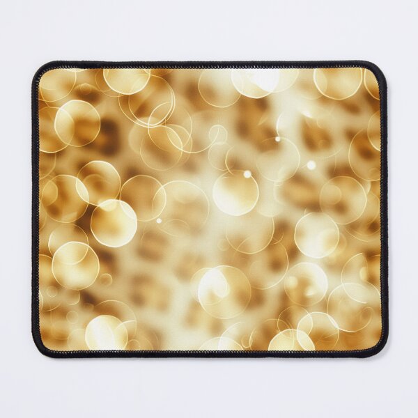 Item preview, Leopard Print Obscured by Luminous Bokeh - luxury - gold - shiny designed and sold by PICbyFemke.
