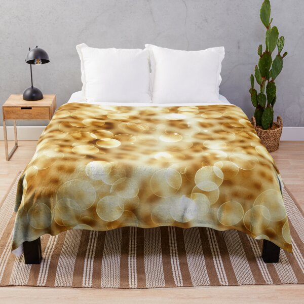 Item preview, Leopard Print Obscured by Luminous Bokeh - luxury - gold - shiny designed and sold by PICbyFemke.