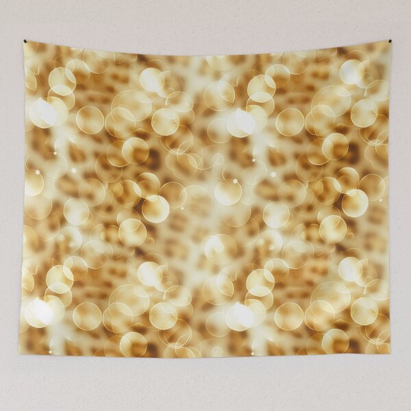 Item preview, Leopard Print Obscured by Luminous Bokeh - luxury - gold - shiny designed and sold by PICbyFemke.