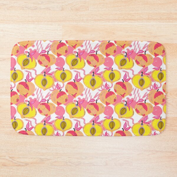 Item preview, Texture Crayon Peaches Pattern designed and sold by NayaChu.