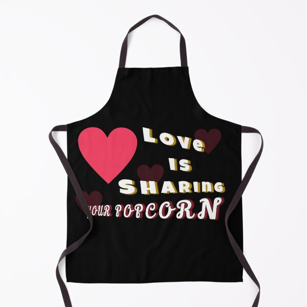Item preview, Love is sharing with popcorn customized designed and sold by theparkfact0.