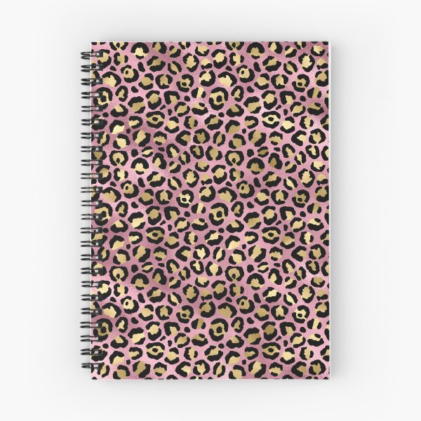 Item preview, Rosegold leopard pattern designed and sold by EmeraldeaArt.