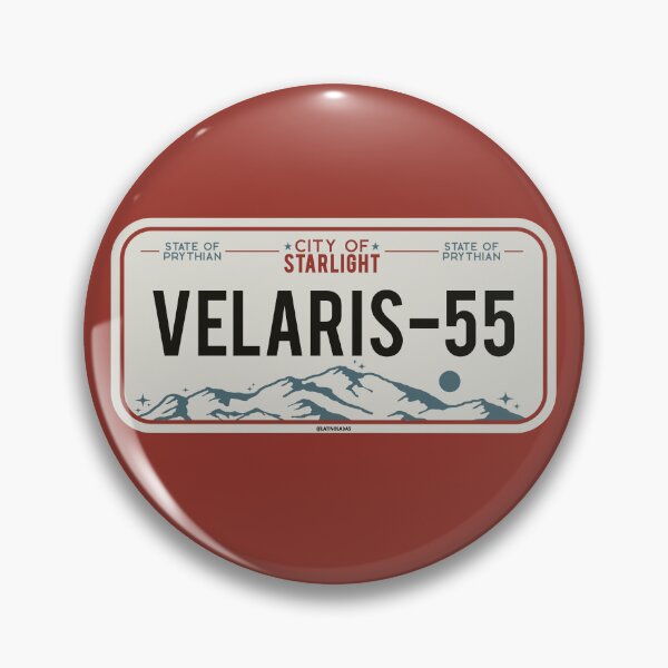 Item preview, Velaris Acotar Car Plate / A Court Of Thorns And Roses Merch Bookish Aesthetic Crescent City Starlight Prythian SJM Books Booktok Tbr designed and sold by Latinoladas.
