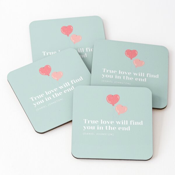 Item preview, True love will find you in the end Daniel Johnston Fan art designed and sold by Etaipal.