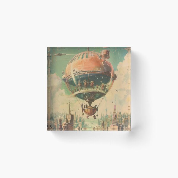 Item preview, Retro Future Balloon designed and sold by RetroFutureee.