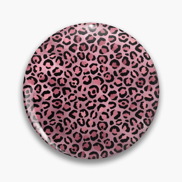 Item preview, Rosegold pinky love leopard pattern designed and sold by EmeraldeaArt.