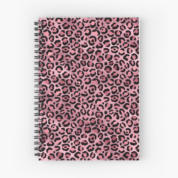 Item preview, Rosegold pinky love leopard pattern designed and sold by EmeraldeaArt.