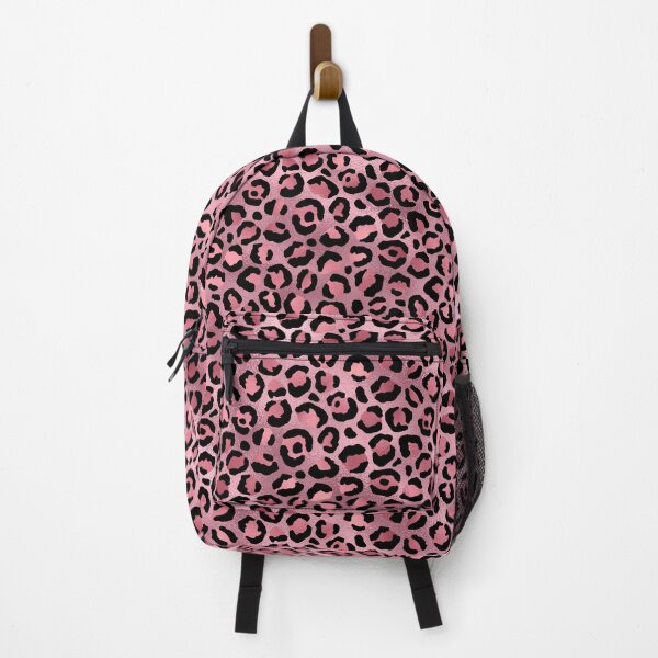Item preview, Rosegold pinky love leopard pattern designed and sold by EmeraldeaArt.