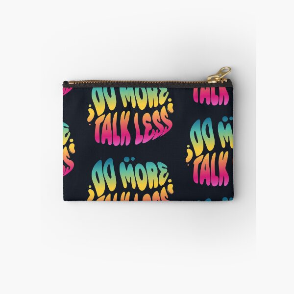 Item preview, Do More Talk Less | 60s Psy Lettering designed and sold by monkeybusiness.pt.