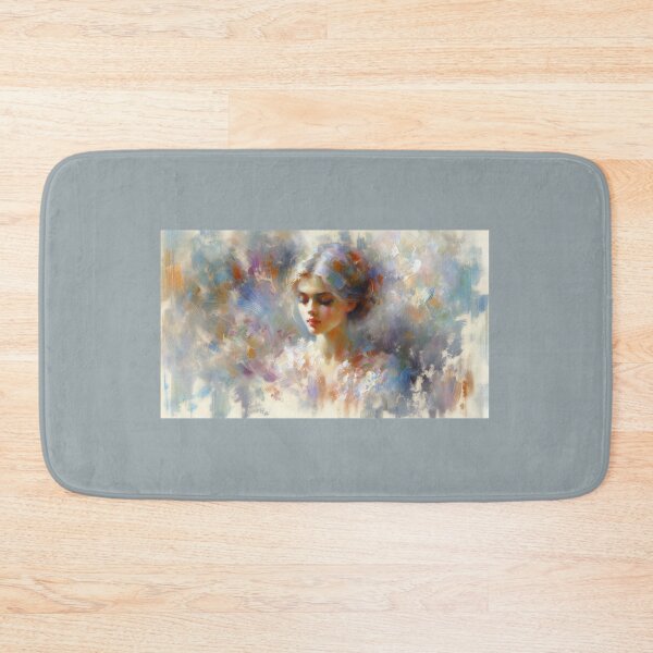 Item preview, Impressionist portrait of a woman, painted with loose brush strokes and light touches of color, creating an impression of movement designed and sold by AndreaMart.
