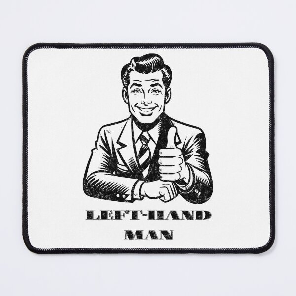 Item preview, Left-Hand Man Retro Design designed and sold by lefthandedelite.