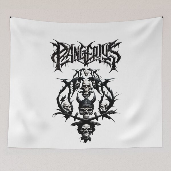 Item preview, Death Metal Skull | Deathcore Skulls | Skulls T-Shirt designed and sold by OrganicLights.