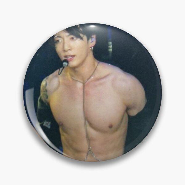 Item preview, jungkook shirtless sticker designed and sold by jeongogh.