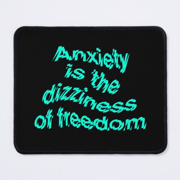 Item preview, Anxiety is the dizziness of freedom b v.1 designed and sold by x1brett.