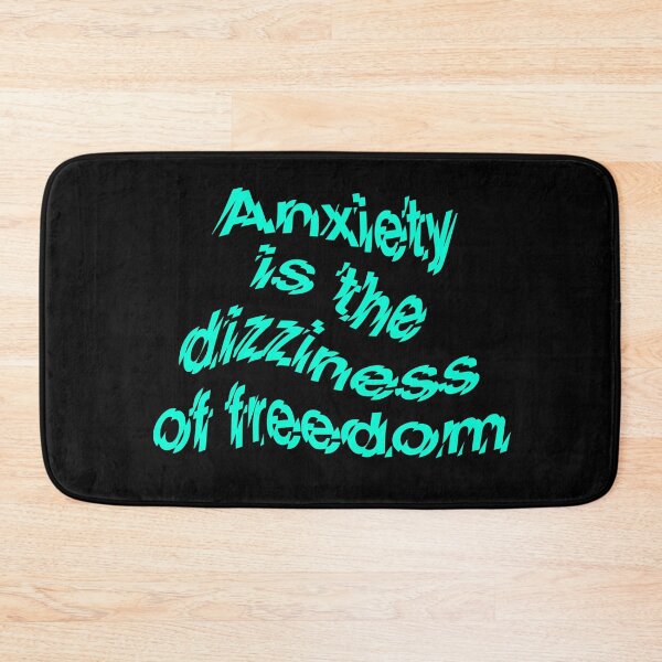 Item preview, Anxiety is the dizziness of freedom b v.1 designed and sold by x1brett.