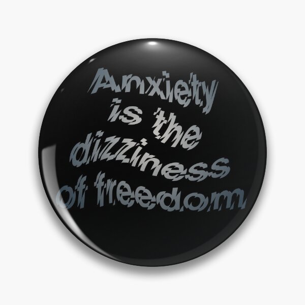 Item preview, Anxiety is the dizziness of freedom b v.2 designed and sold by x1brett.