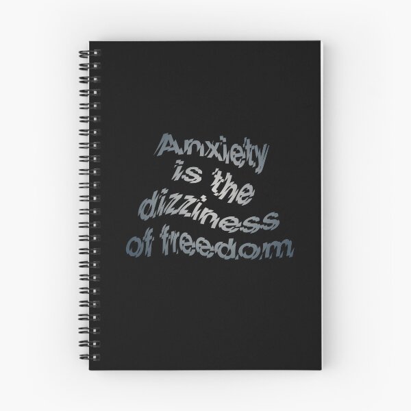 Item preview, Anxiety is the dizziness of freedom b v.2 designed and sold by x1brett.