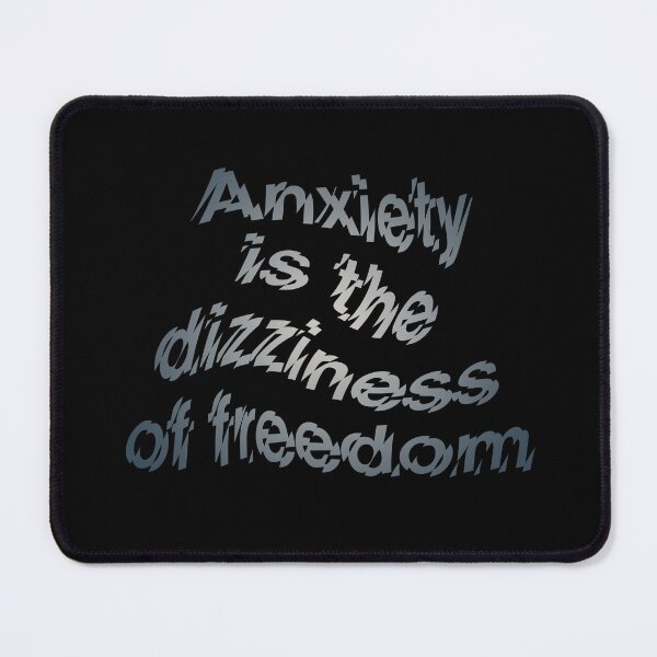 Item preview, Anxiety is the dizziness of freedom b v.2 designed and sold by x1brett.