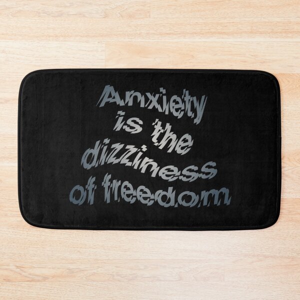 Item preview, Anxiety is the dizziness of freedom b v.2 designed and sold by x1brett.