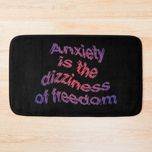 Item preview, Anxiety is the dizziness of freedom b v.3 designed and sold by x1brett.