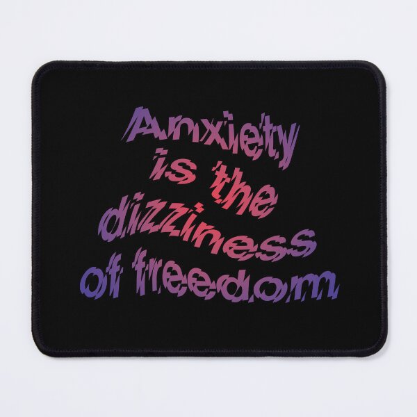 Item preview, Anxiety is the dizziness of freedom b v.3 designed and sold by x1brett.