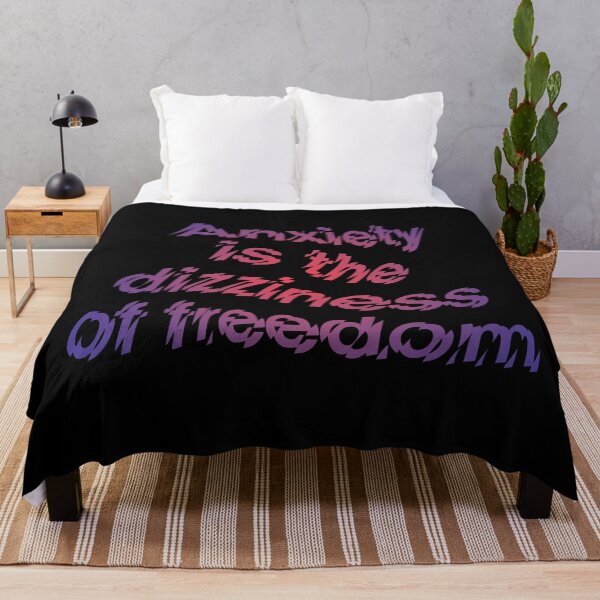 Item preview, Anxiety is the dizziness of freedom b v.3 designed and sold by x1brett.