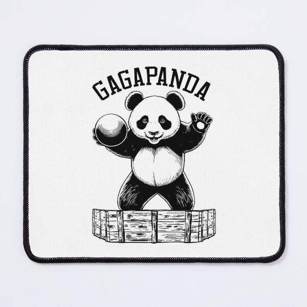 Item preview, Gaga Ball Pit Gagapanda Funny Panda Cute Dodgeball Player designed and sold by GrandeDuc.
