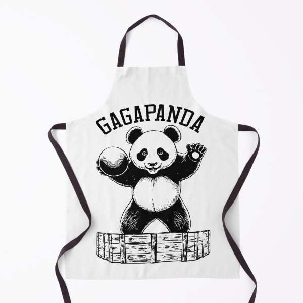 Item preview, Gaga Ball Pit Gagapanda Funny Panda Cute Dodgeball Player designed and sold by GrandeDuc.
