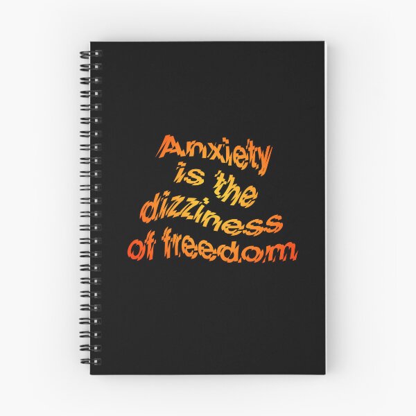 Item preview, Anxiety is the dizziness of freedom b v.4 designed and sold by x1brett.