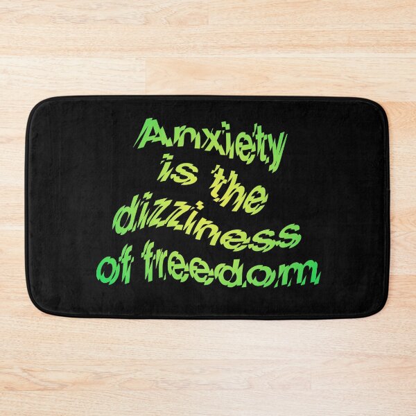 Item preview, Anxiety is the dizziness of freedom b v.5 designed and sold by x1brett.