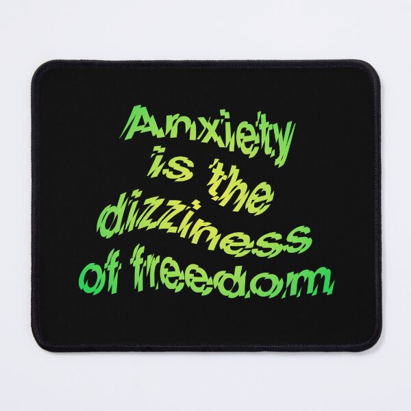 Item preview, Anxiety is the dizziness of freedom b v.5 designed and sold by x1brett.