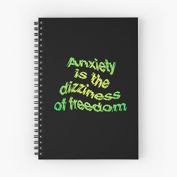 Item preview, Anxiety is the dizziness of freedom b v.5 designed and sold by x1brett.