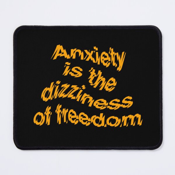 Item preview, Anxiety is the dizziness of freedom b v.6 designed and sold by x1brett.